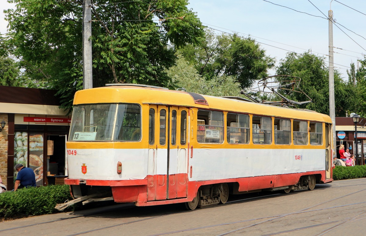 Одесса, Tatra T3SU (двухдверная) № 1049