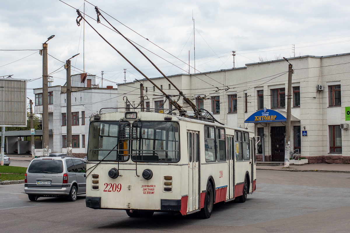 Житомир, ЗиУ-682В № 2209