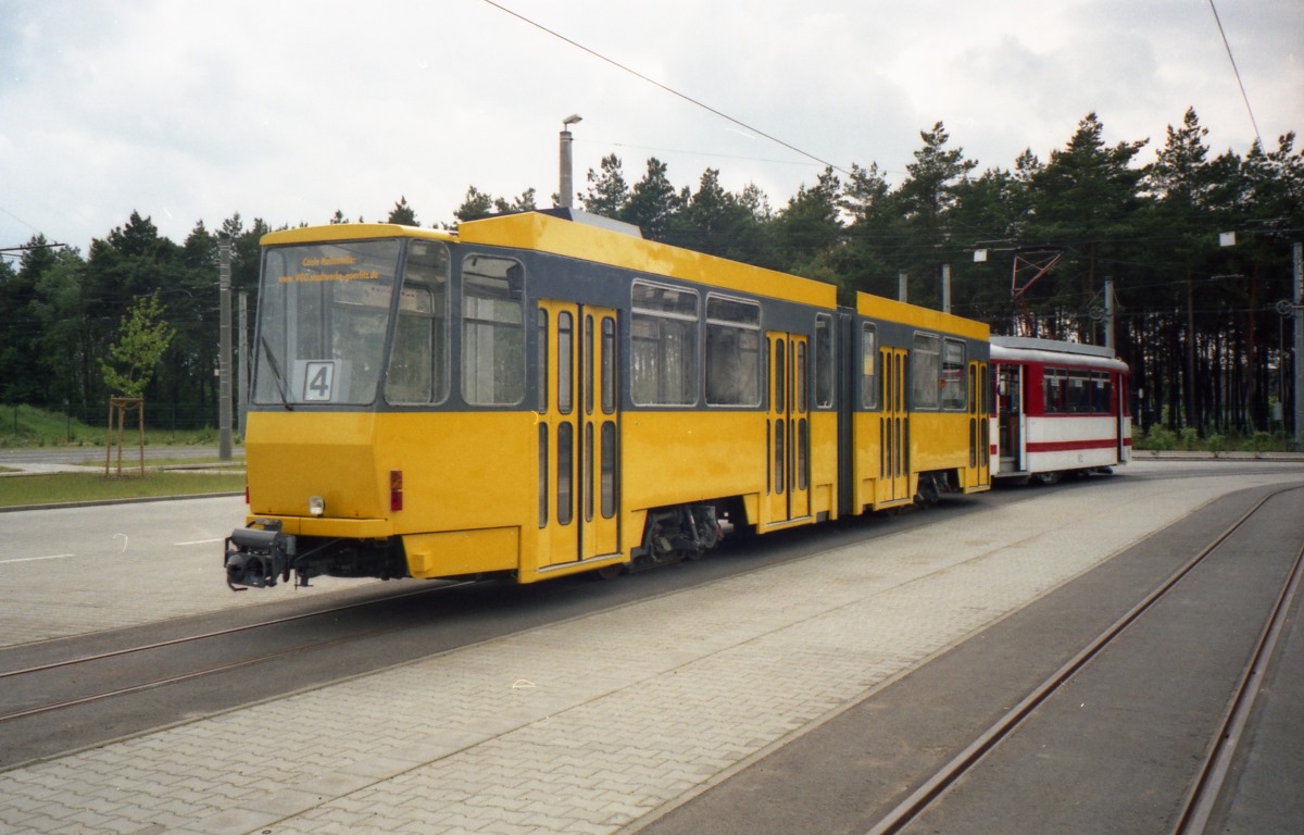Гёрлиц, Tatra KT4DC № 15; Котбус — Вагоны из других городов