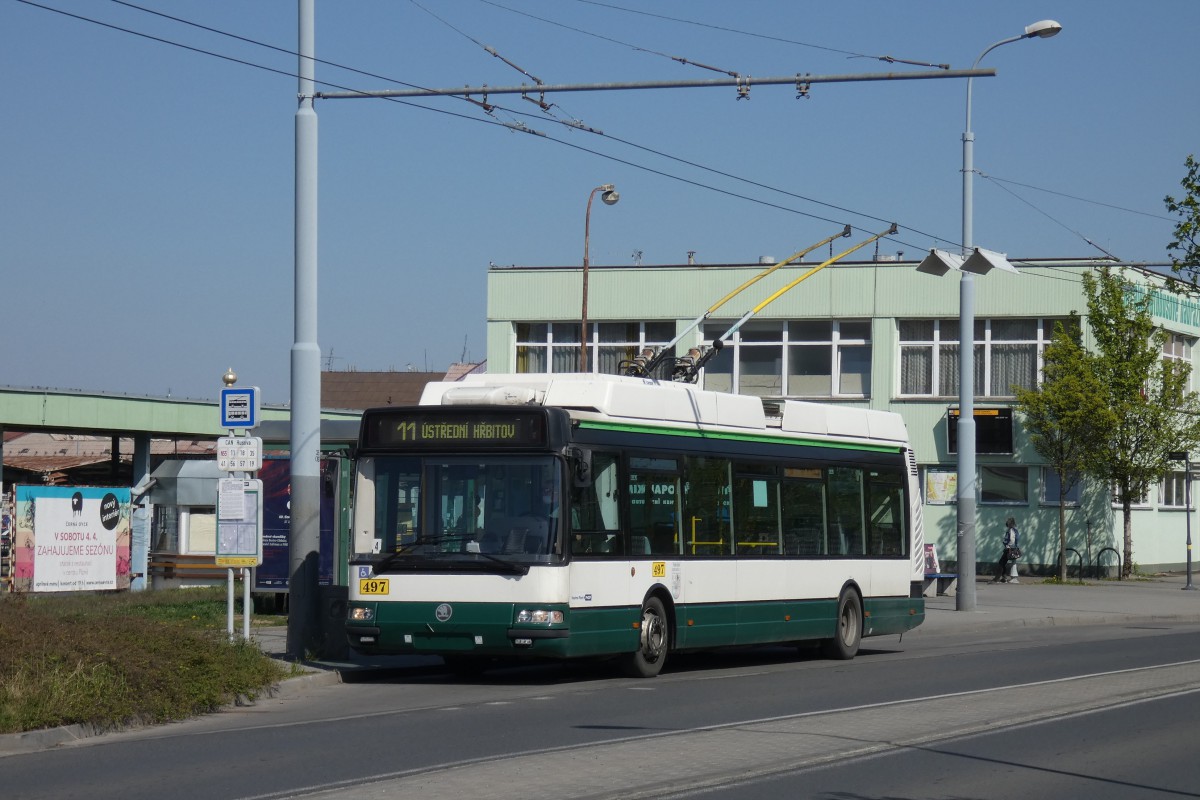 Пльзень, Škoda 24Tr Irisbus Citybus № 497