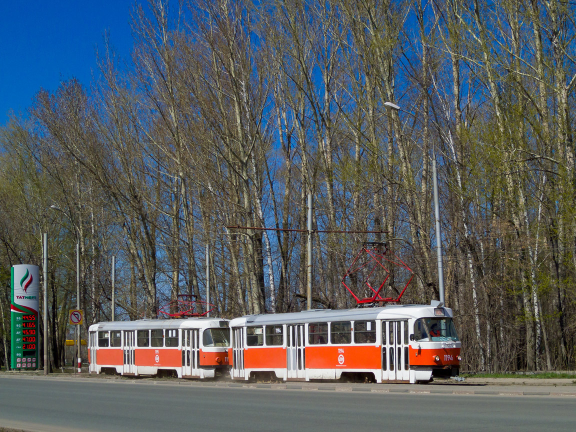 Ульяновск, Tatra T3SU № 1194