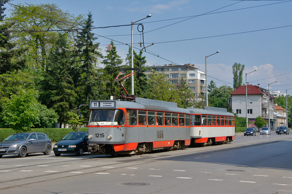 София, Tatra T4DC № 1215