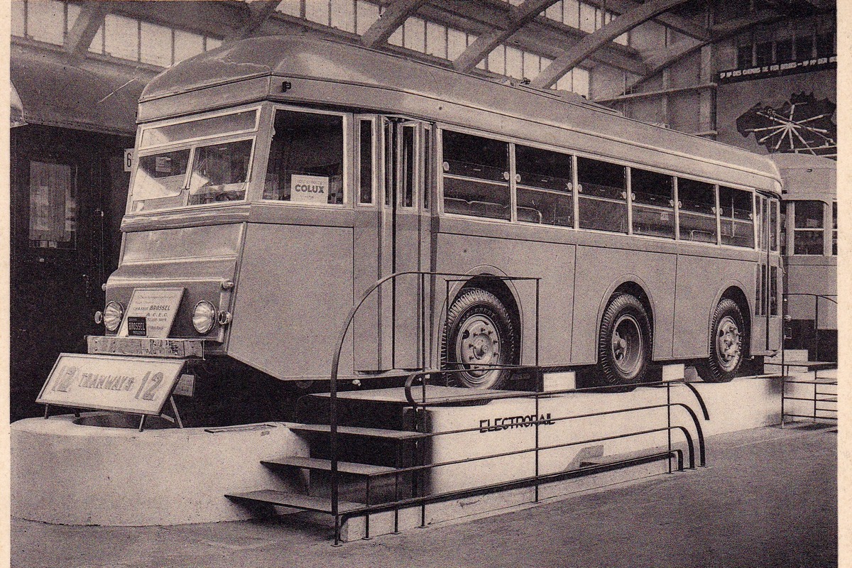 Льеж, ACEC/Brossel № 402; Льеж — Old Photos (trolleybus)