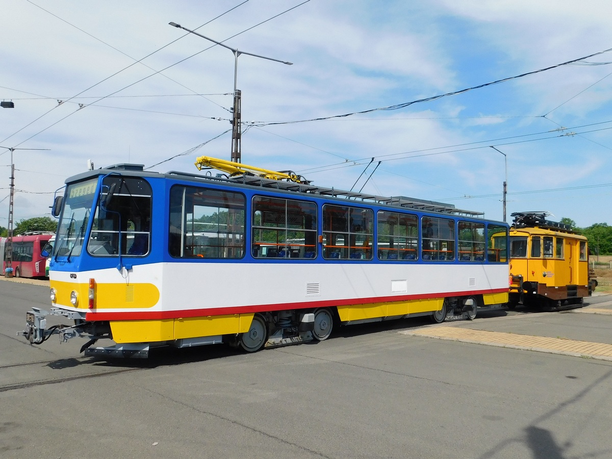 Сегед, Tatra T6A2 № 905; Сегед, Электровоз № 03