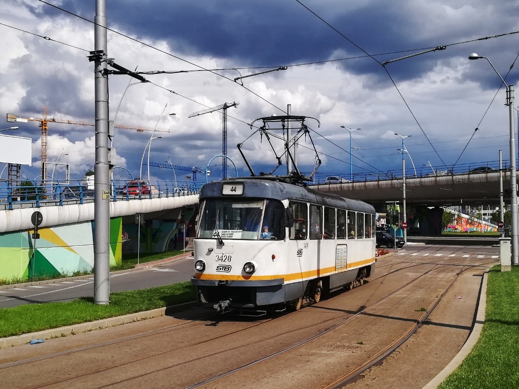 Бухарест, Tatra T4R № 3428
