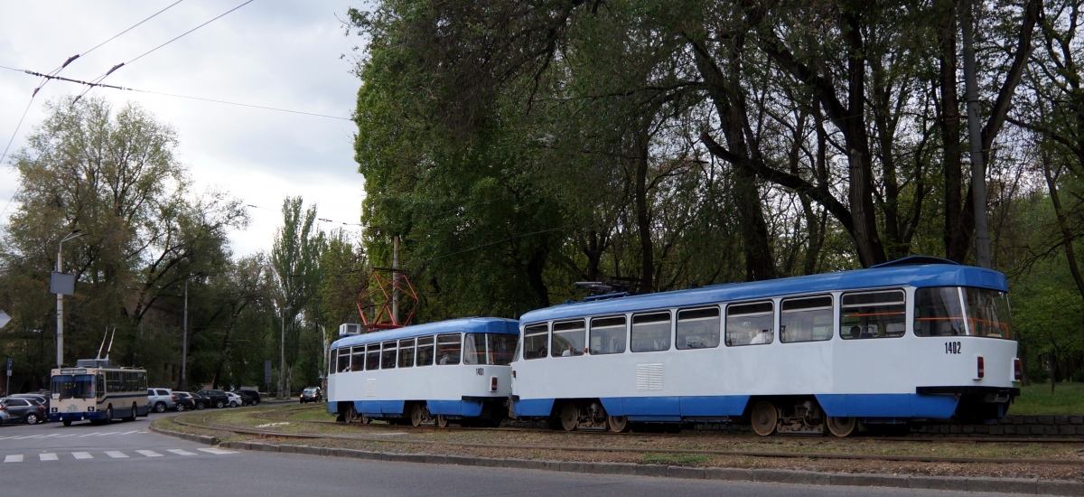 Днепр, Tatra T3DC2 № 1402