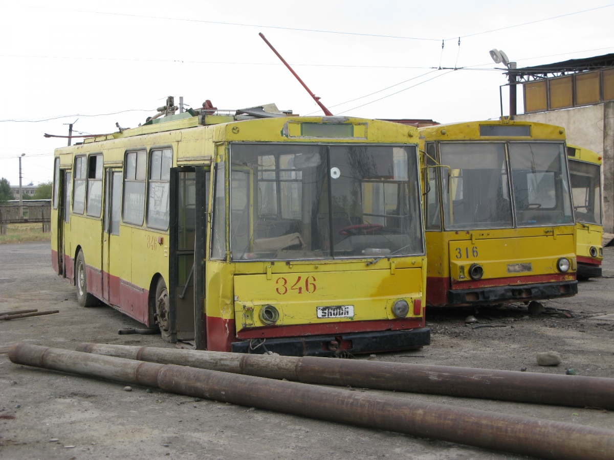 Рустави, Škoda 14Tr02 № 346; Рустави, Škoda 14Tr02/6 № 316