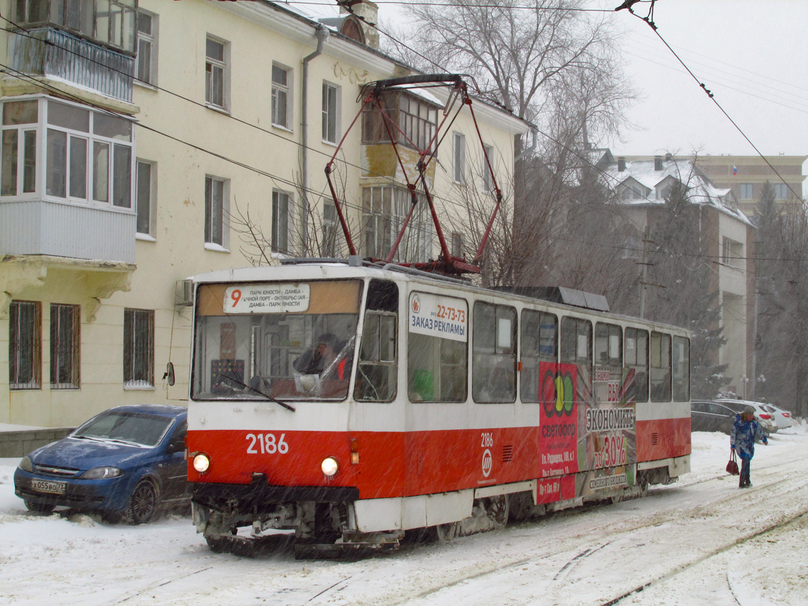Ульяновск, Tatra T6B5SU № 2186