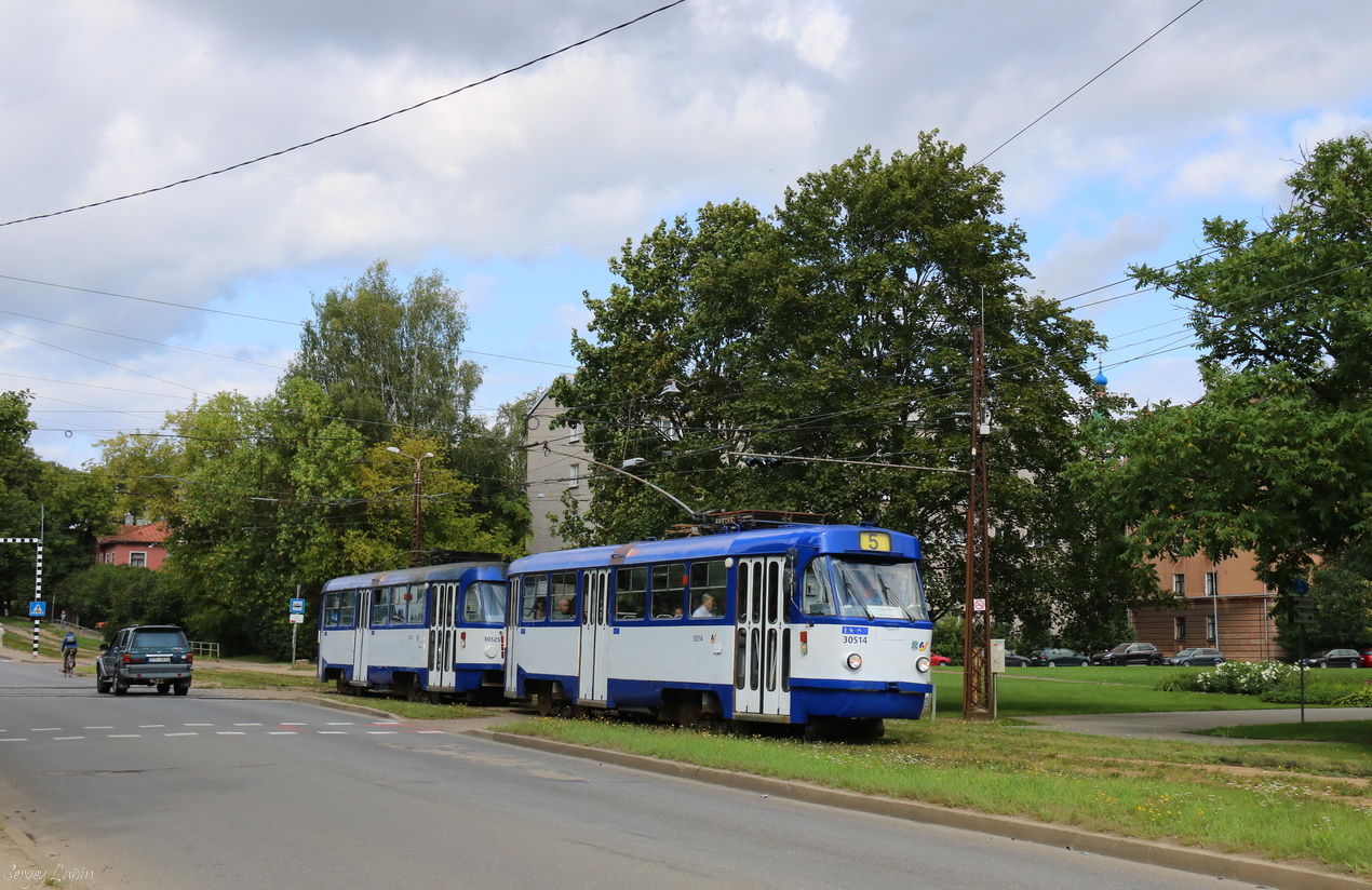 Рига, Tatra T3A № 30514