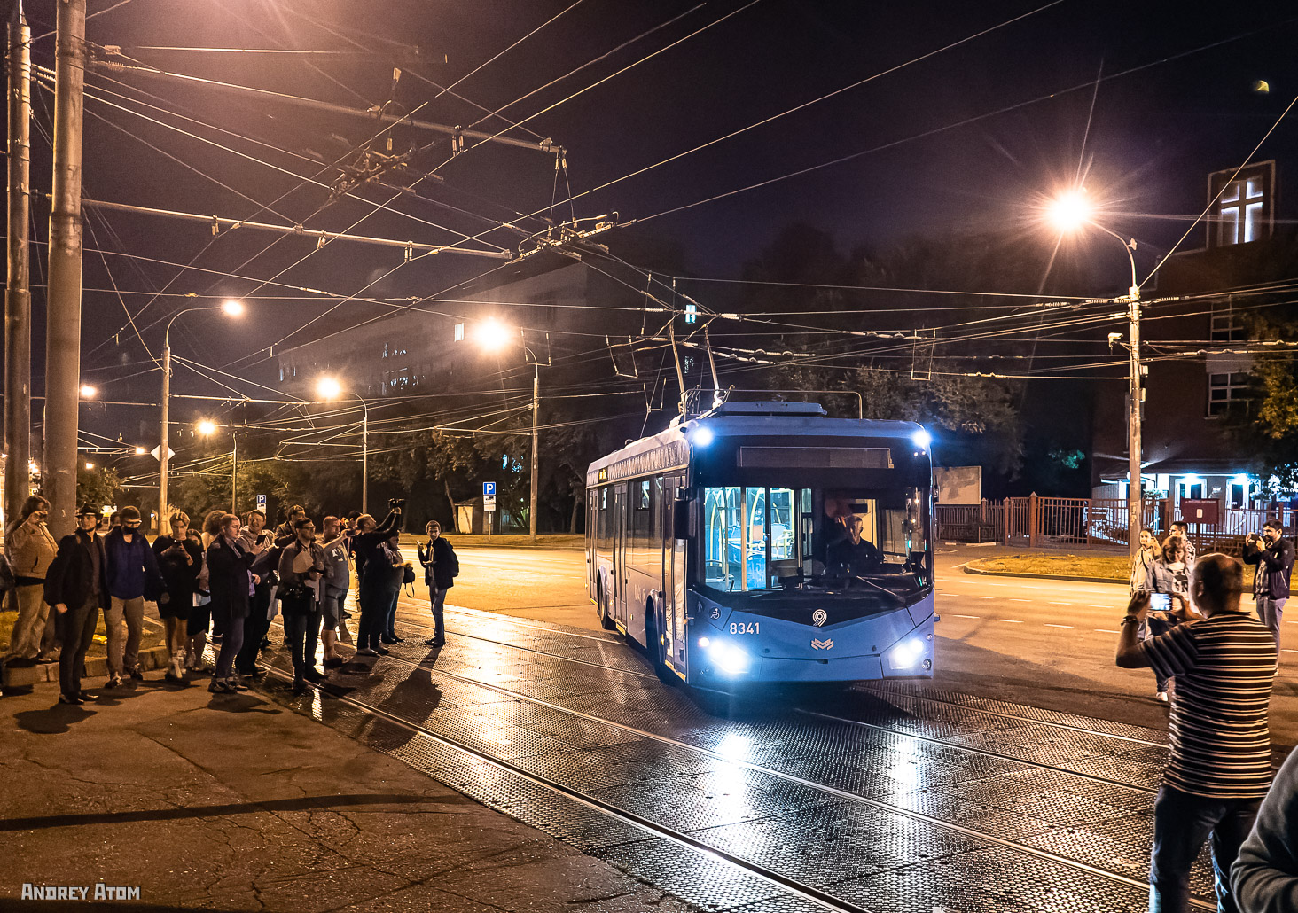 Москва, БКМ 321 № 8341; Москва — Закрытие движения Московского троллейбуса 24 — 25 августа 2020