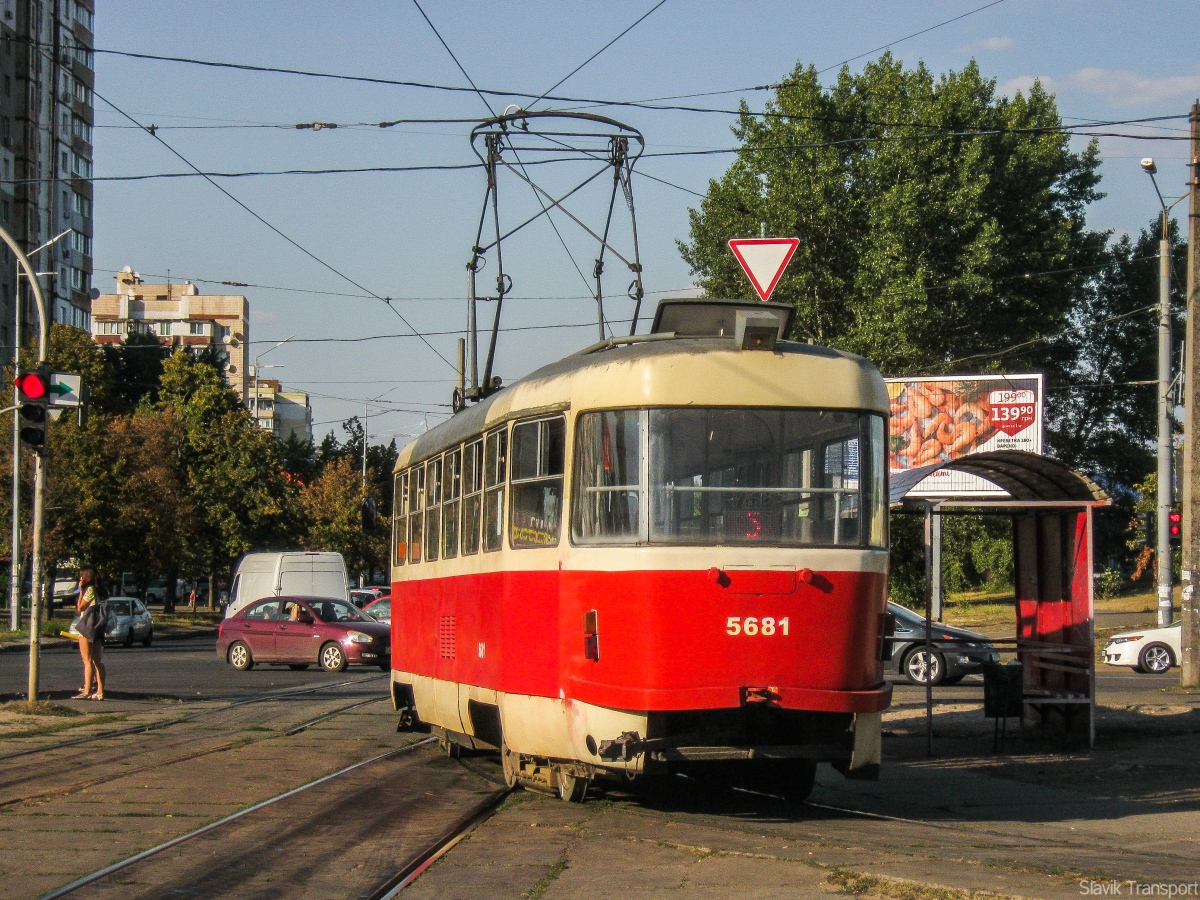 Киев, Tatra T3SUCS № 5681