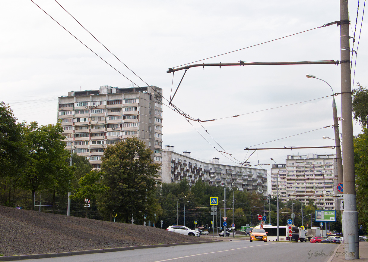 Москва — Закрытые троллейбусные линии; Москва — Троллейбусные линии: ЮАО