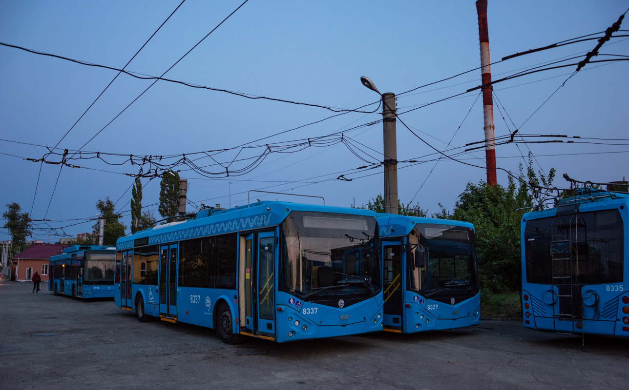 Саратов, БКМ 321 № 8337; Саратов — Поставка троллейбусов из Москвы — 2020