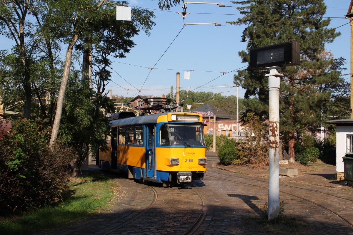 Лейпциг, Tatra T4D-M1 № 2160; Лейпциг — Отправка трамваев Tatra в Украину