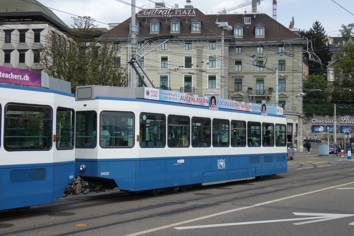 Цюрих, SWP/SIG/BBC Be 2/4 "Tram 2000 Pony" № 2402