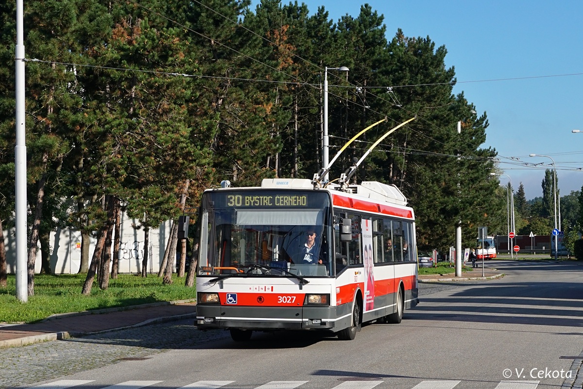 Брно, Škoda 21Tr № 3027