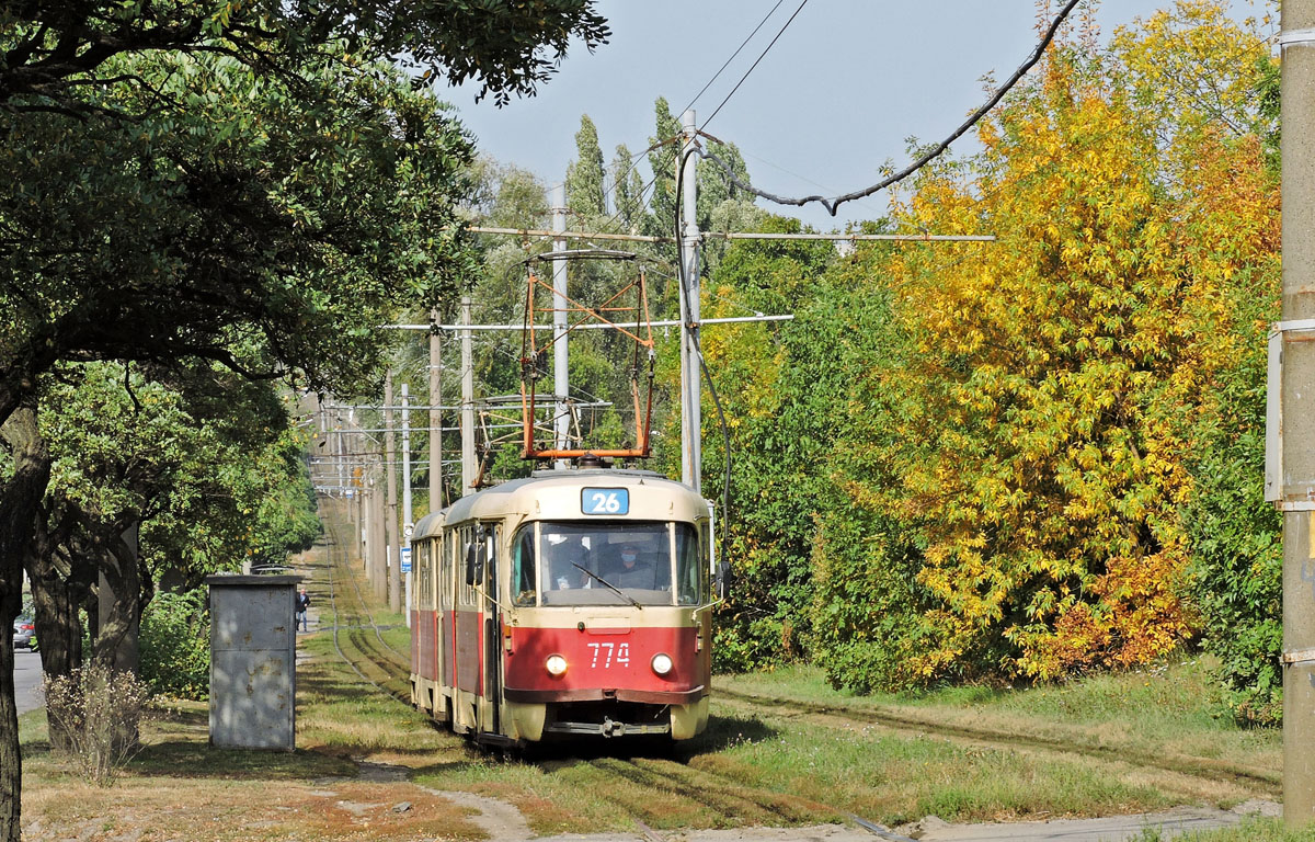 Харьков, Tatra T3SU № 774