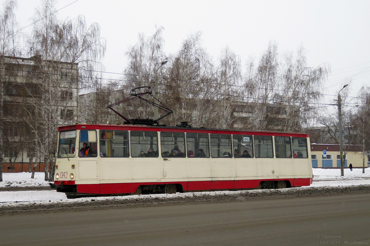 Челябинск, 71-605 (КТМ-5М3) № 1342