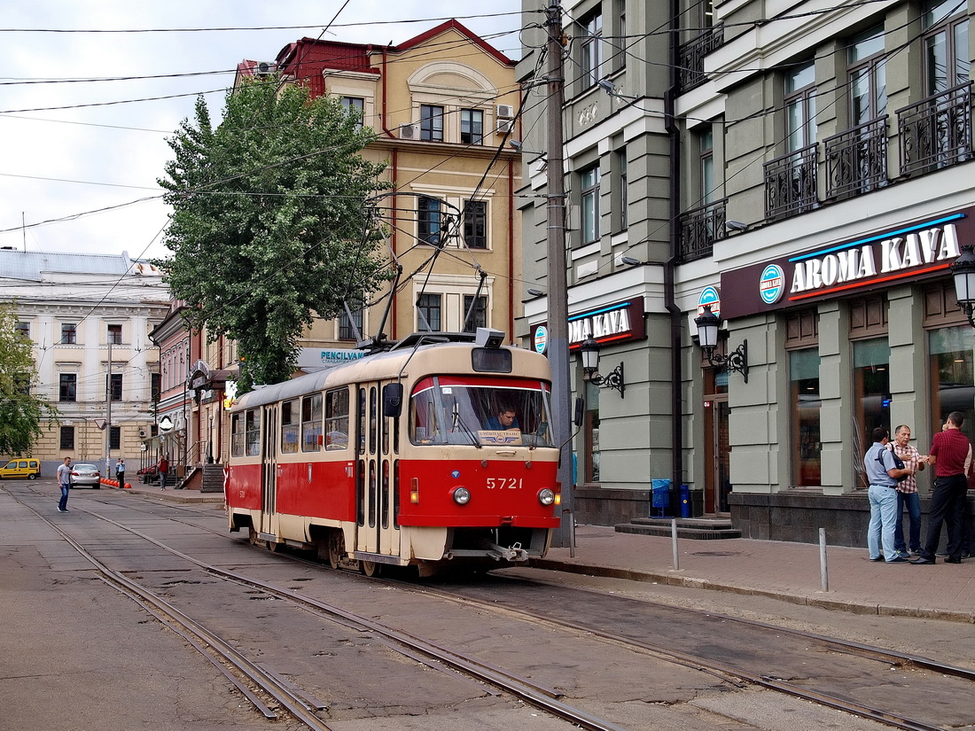Киев, Tatra T3SU № 5721