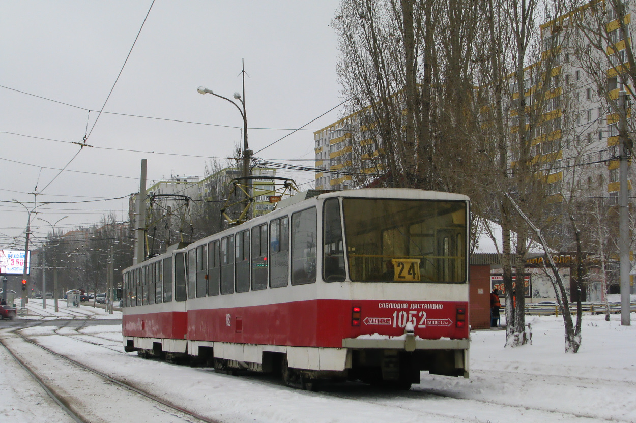Самара, Tatra T6B5SU № 1052; Самара — Конечные станции и кольца (трамвай)