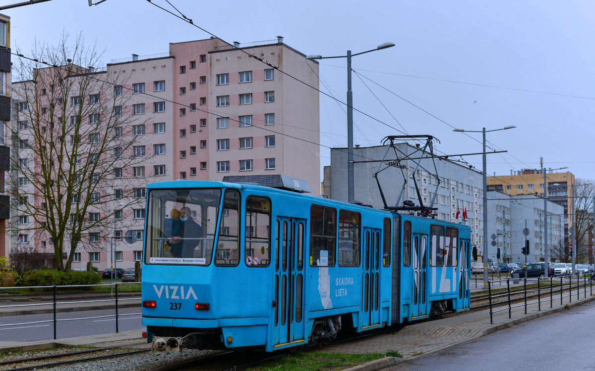 Лиепая, Tatra KT4D № 237