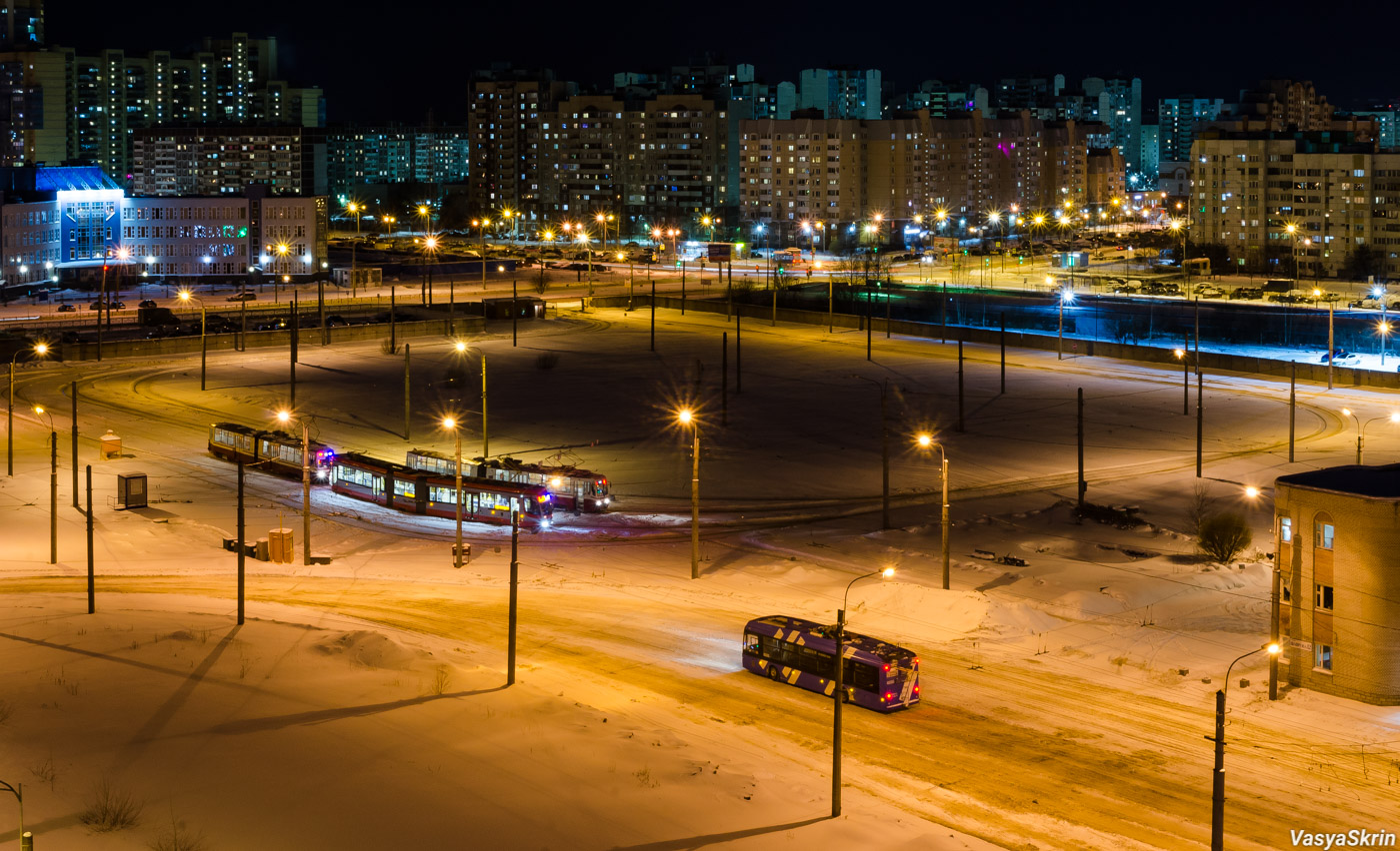 Санкт-Петербург — Конечные станции и разворотные кольца; Санкт-Петербург — ПТО и дистанции пути
