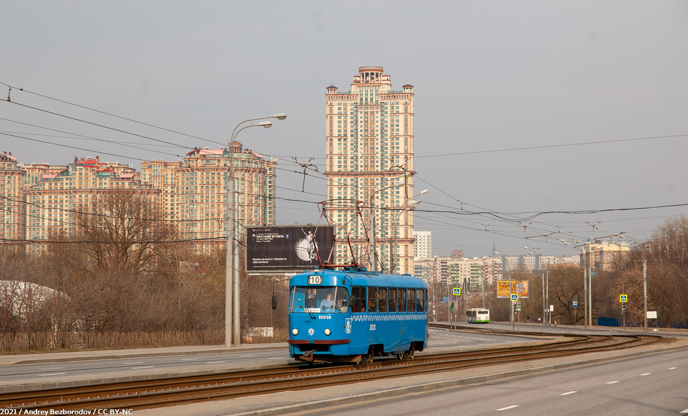 Москва, МТТЧ № 30230; Москва — Трамвайные линии: СЗАО