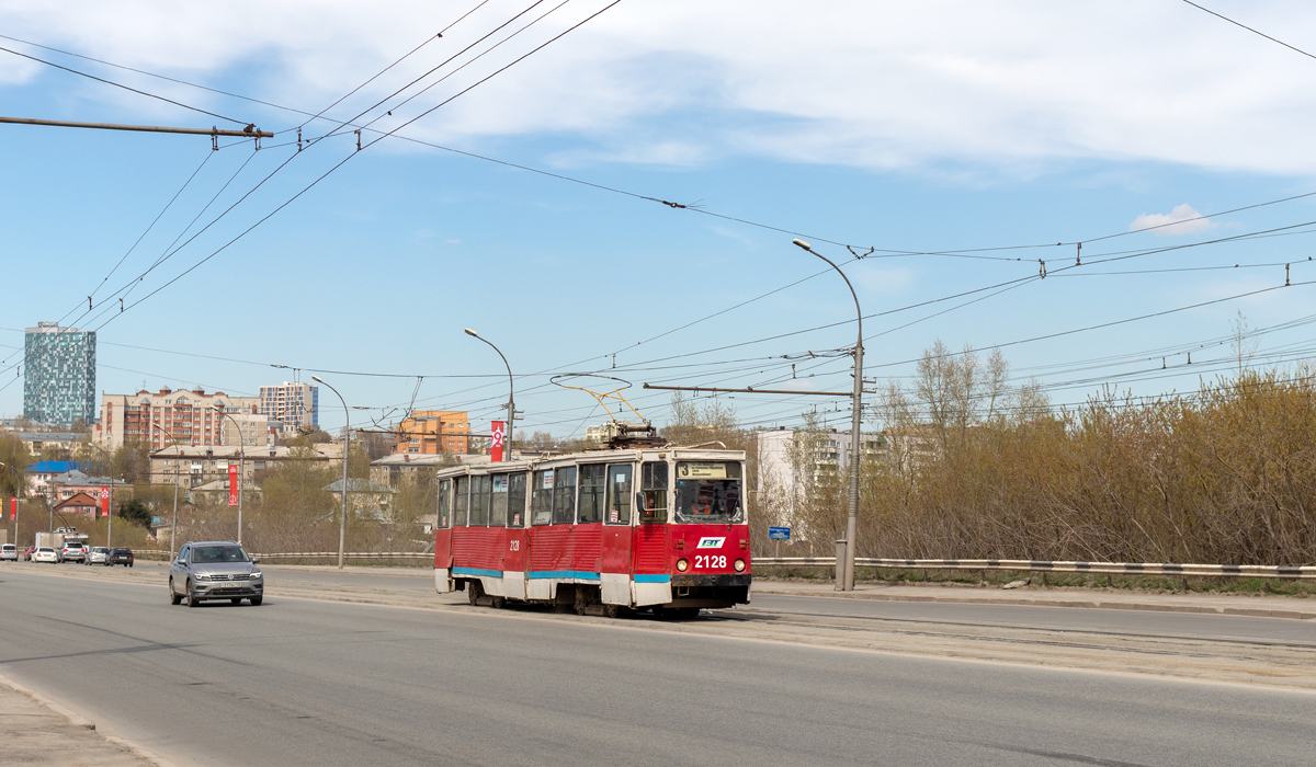 Новосибирск, 71-605 (КТМ-5М3) № 2128