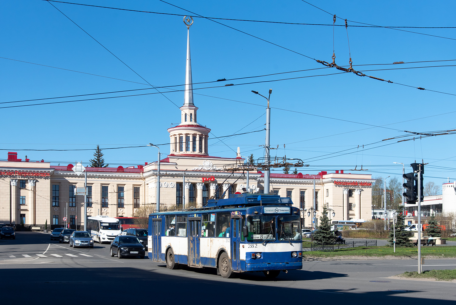Петрозаводск — Троллейбусные линии и инфраструктура