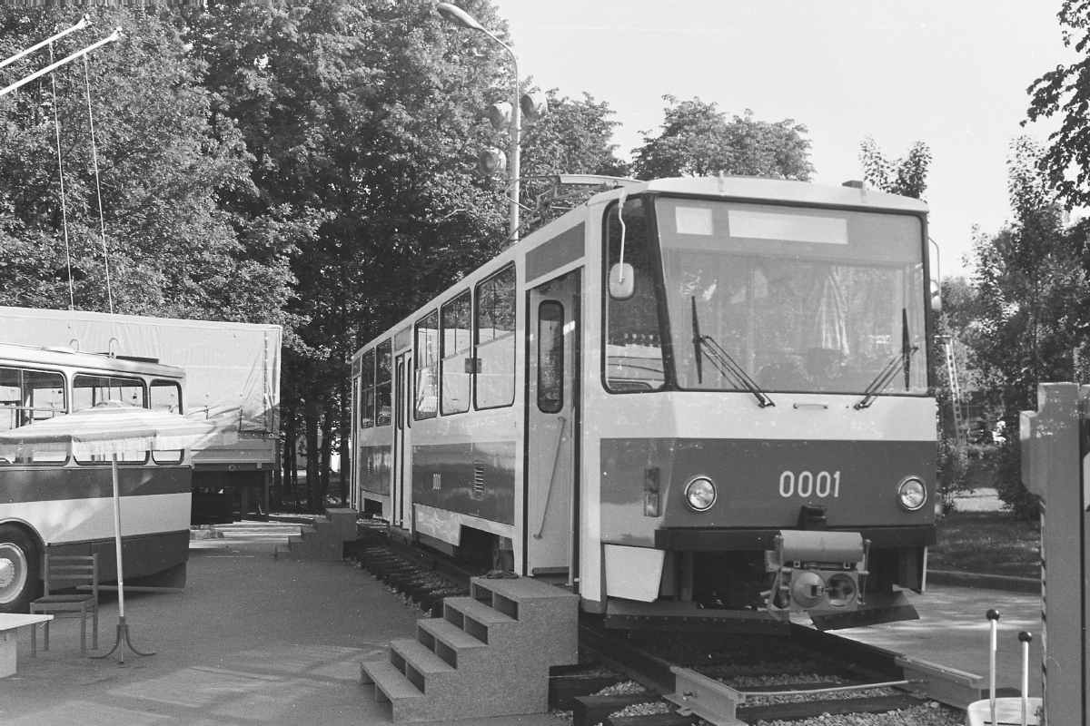 Москва, Tatra T6B5SU № 0001; Москва — ЧССР — 1985