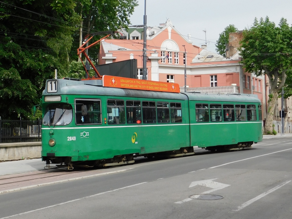 Белград, Duewag GT6 № 2649