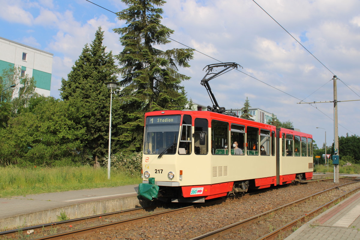 Франкфурт-на-Одере, Tatra KT4DM № 217