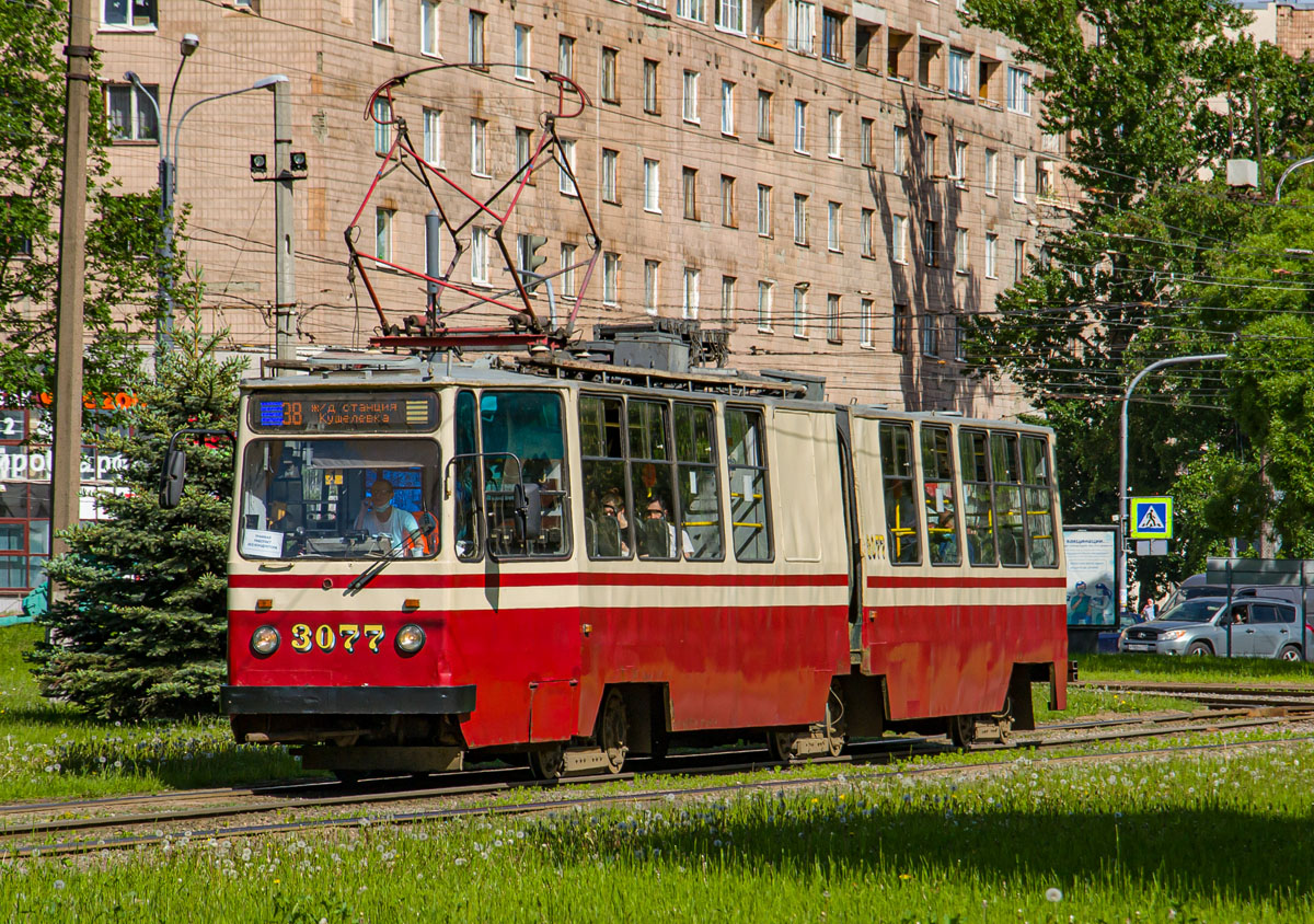 Санкт-Петербург, ЛВС-86К № 3077