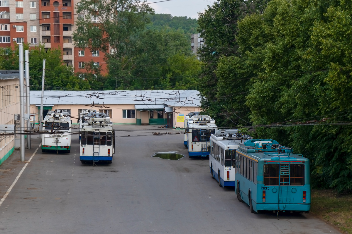 Уфа, БТЗ-52761Т № 2092; Уфа — Троллейбусное депо № 2