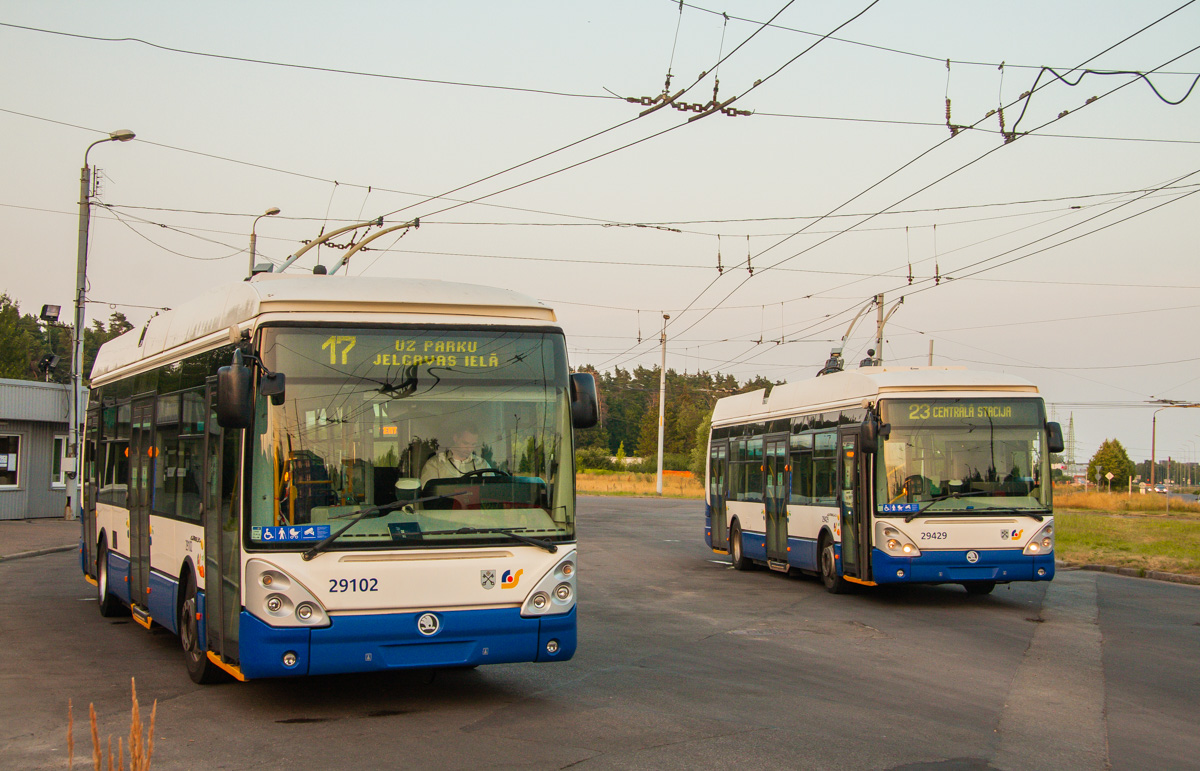 Рига, Škoda 24Tr Irisbus Citelis № 29102; Рига, Škoda 24Tr Irisbus Citelis № 29429