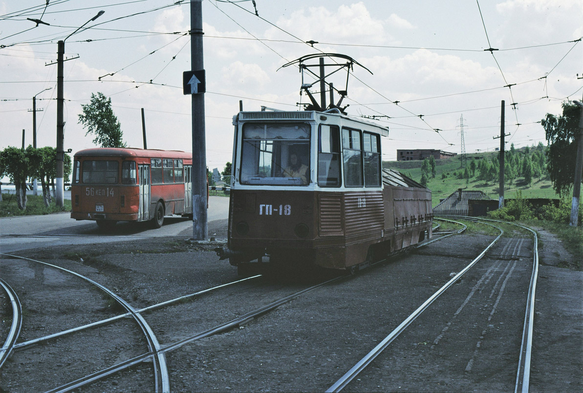 Прокопьевск, 71-605 (КТМ-5М3) № ГП-18т