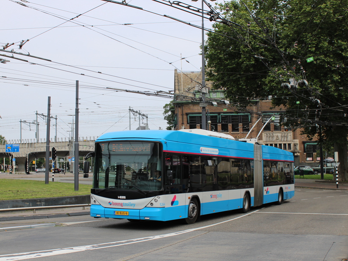 Арнем, Hess SwissTrolley 4 (BGT-N1D) № 5264