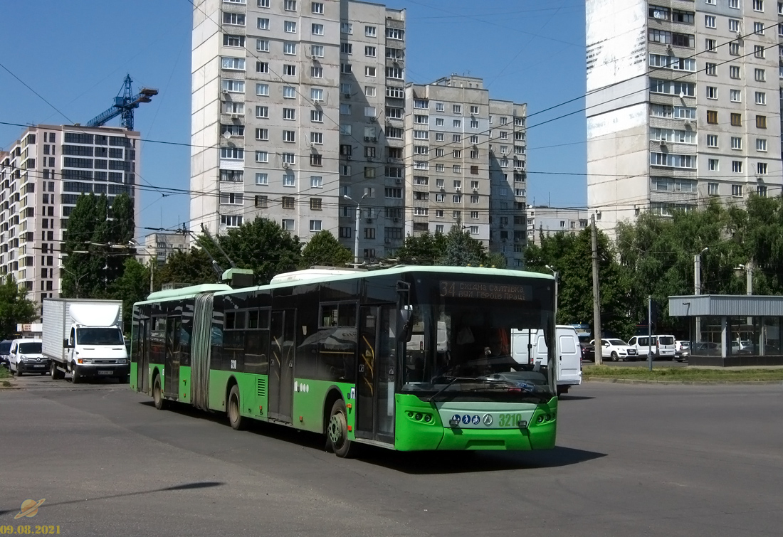 Харьков, ЛАЗ E301D1 № 3210