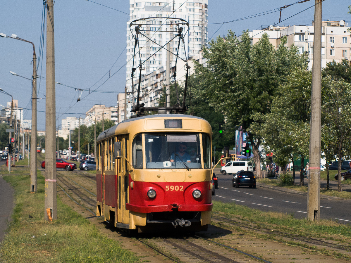 Киев, Tatra T3P № 5902