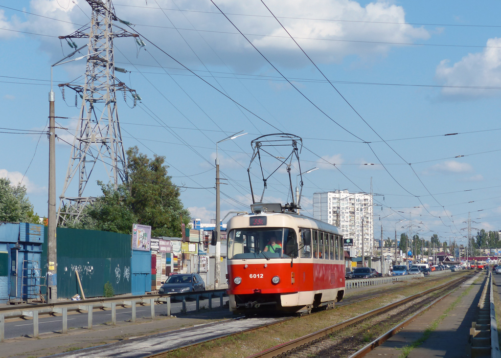 Киев, Tatra T3SUCS № 6012