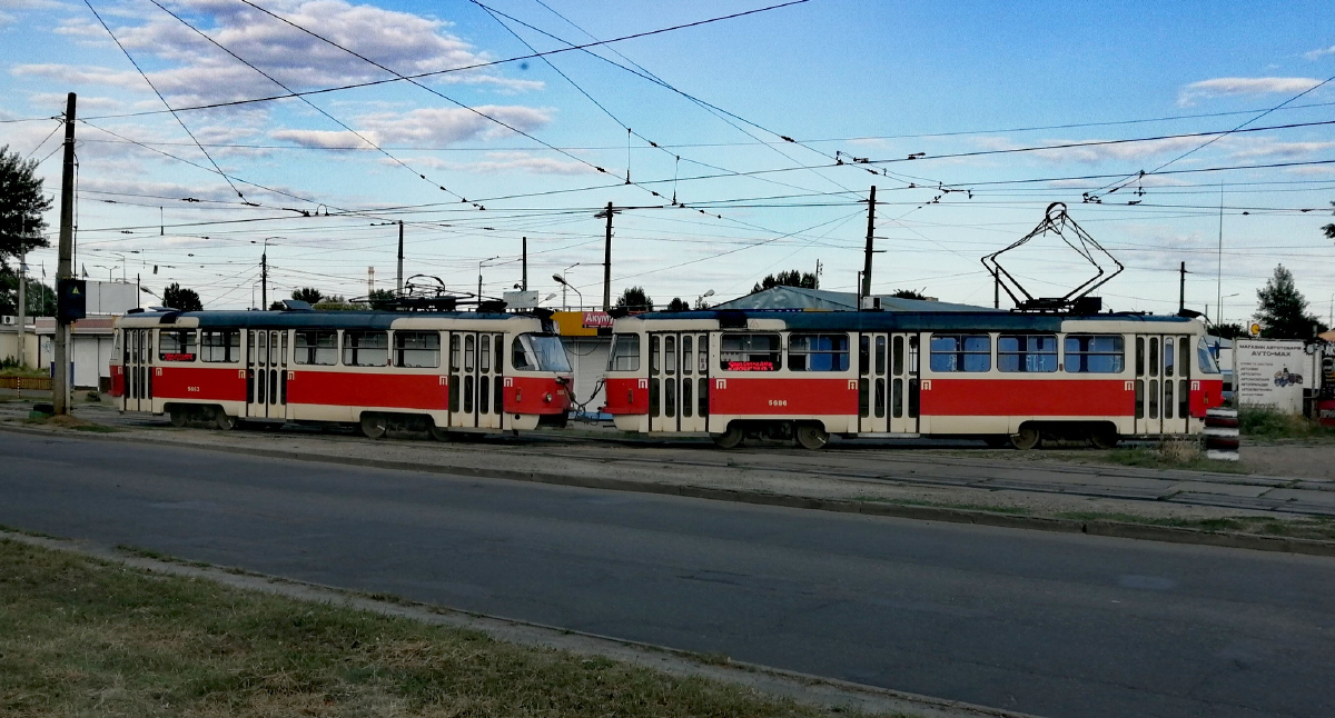 Киев, Tatra T3SUCS № 5663; Киев, Tatra T3SUCS № 5686