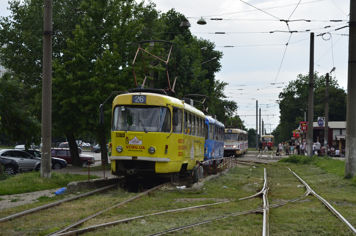 Харьков, Tatra T3M № 8070