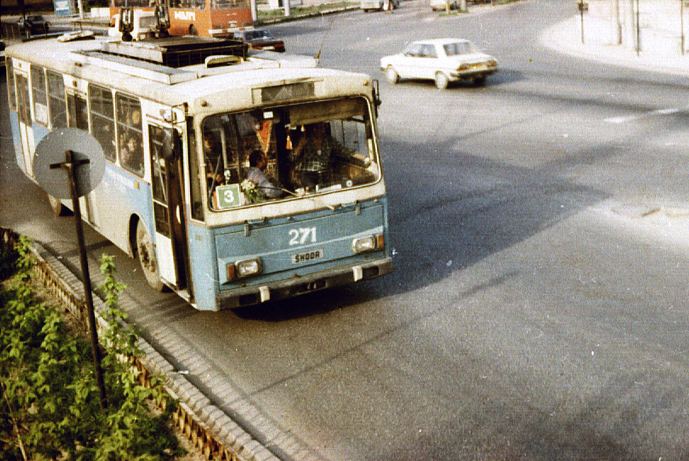 Пловдив, Škoda 14Tr06 № 271; Пловдив — Исторически снимки — Тролейбуси • Исторические фотографии — Троллейбусов