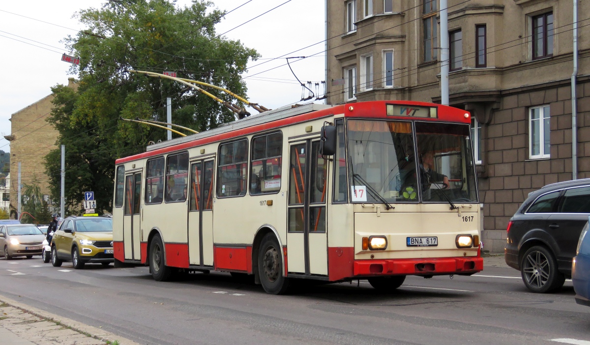 Вильнюс, Škoda 14Tr13/6 № 1617