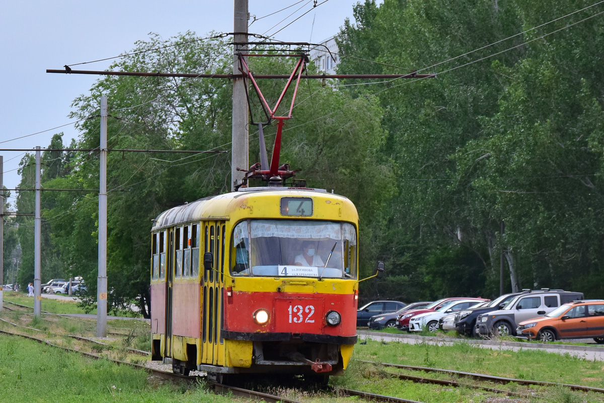Волжский, Tatra T3SU № 132