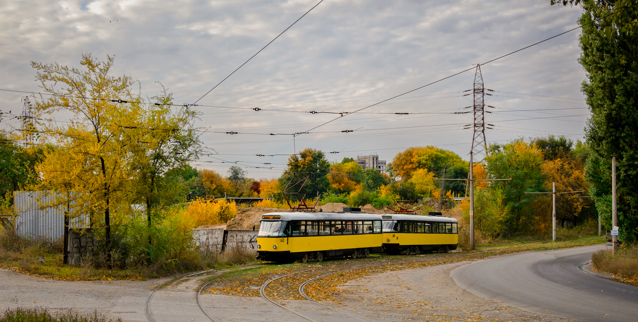 Днепр, Tatra T4D-MT № 1440; Днепр — Трамвайные линии и инфраструктура