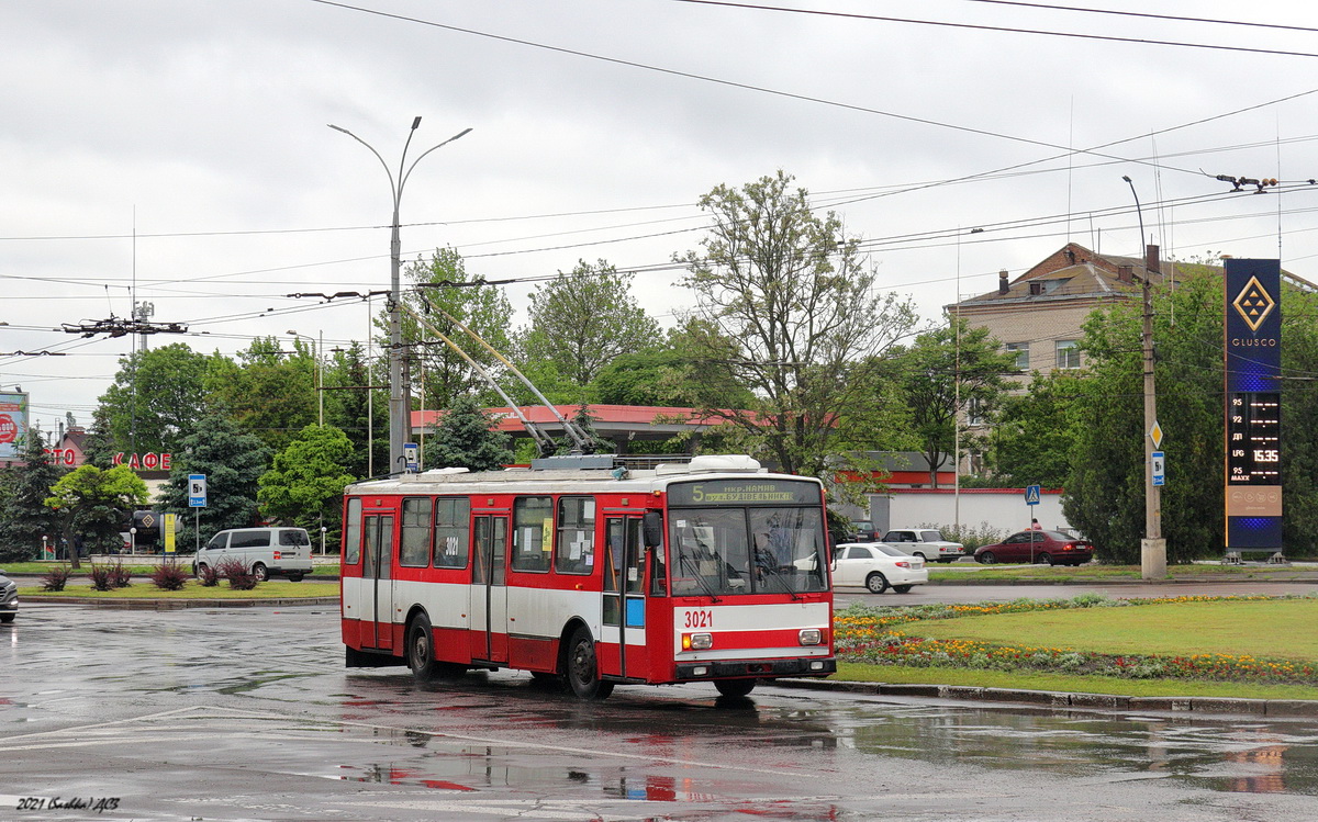 Николаев, Škoda 14TrR № 3021