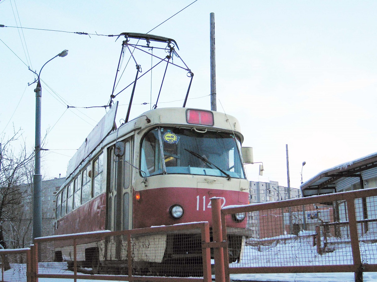 Ижевск, Tatra T3SU (двухдверная) № 1142