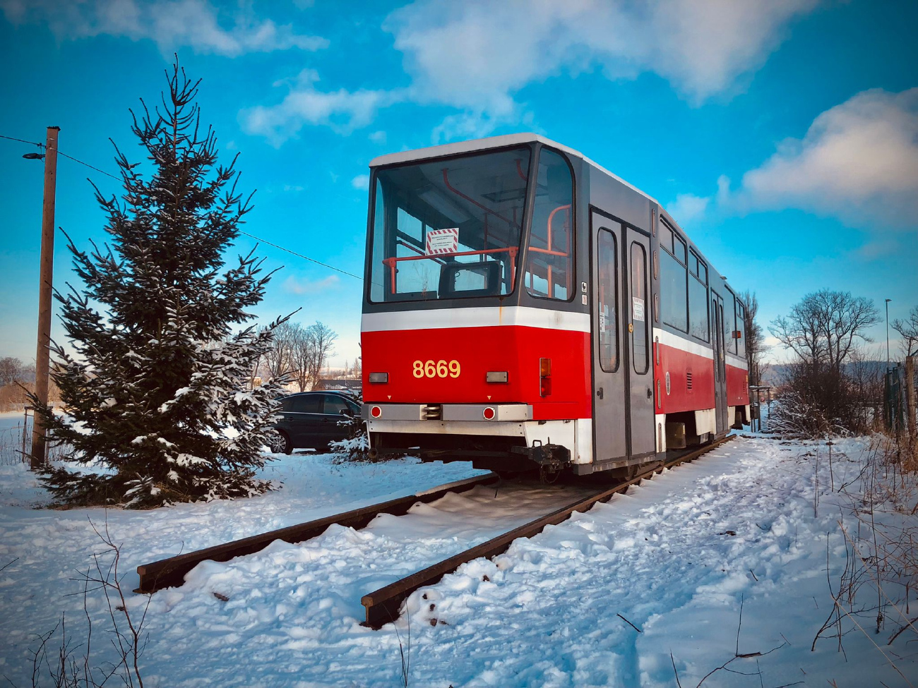 Прага, Tatra T6A5 № 8669