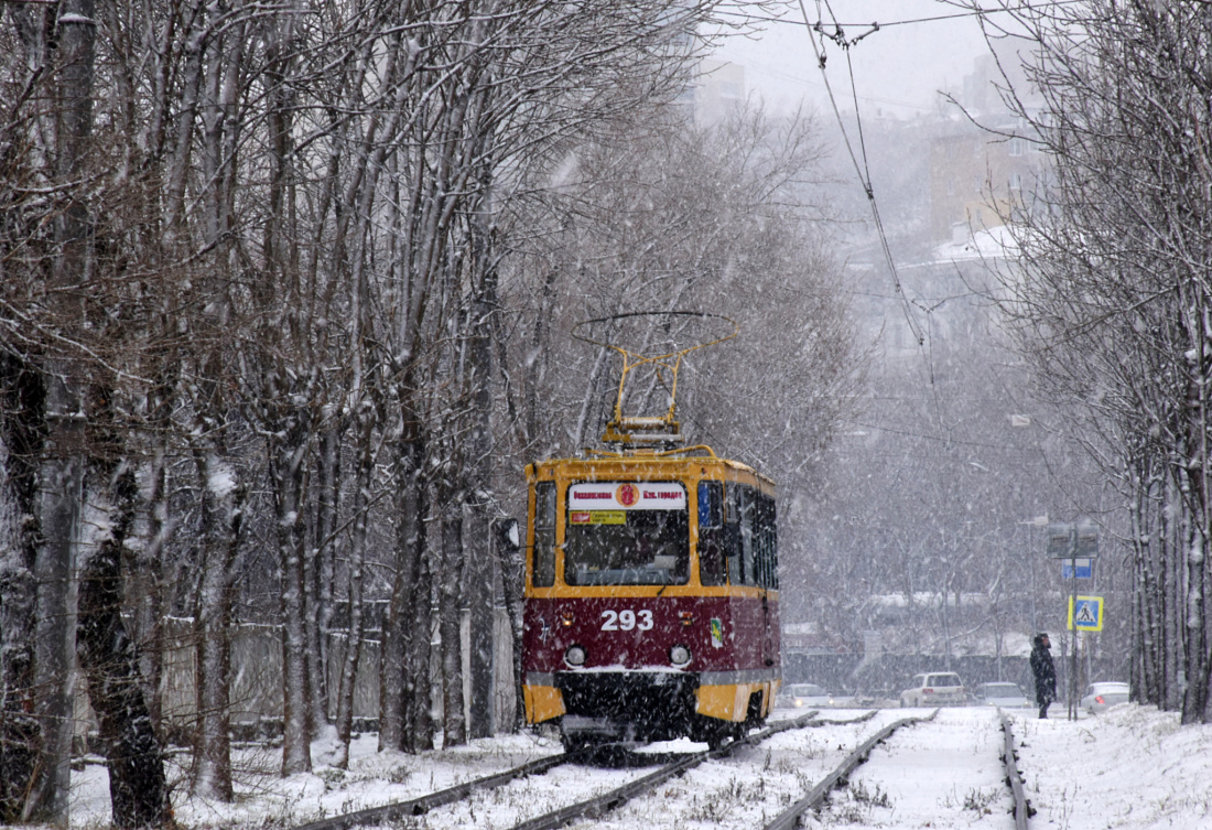 Владивосток, 71-605А № 293; Владивосток — Снегопады